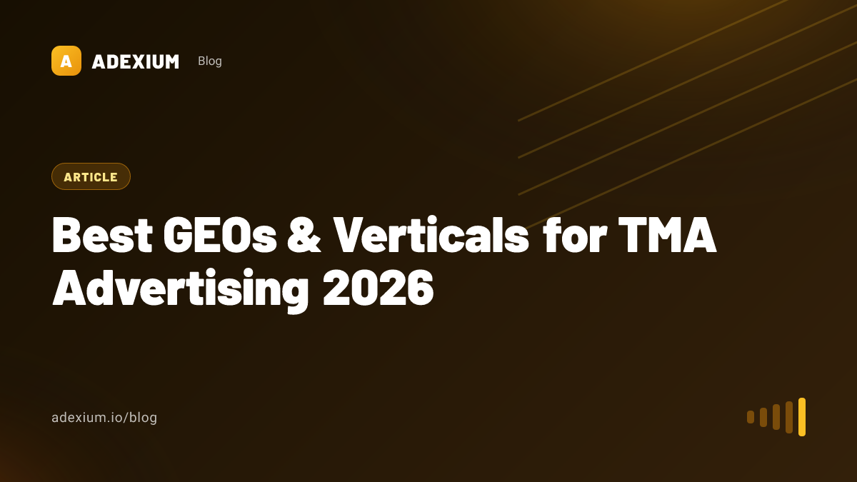 Best GEOs & Verticals for TMA Advertising 2026