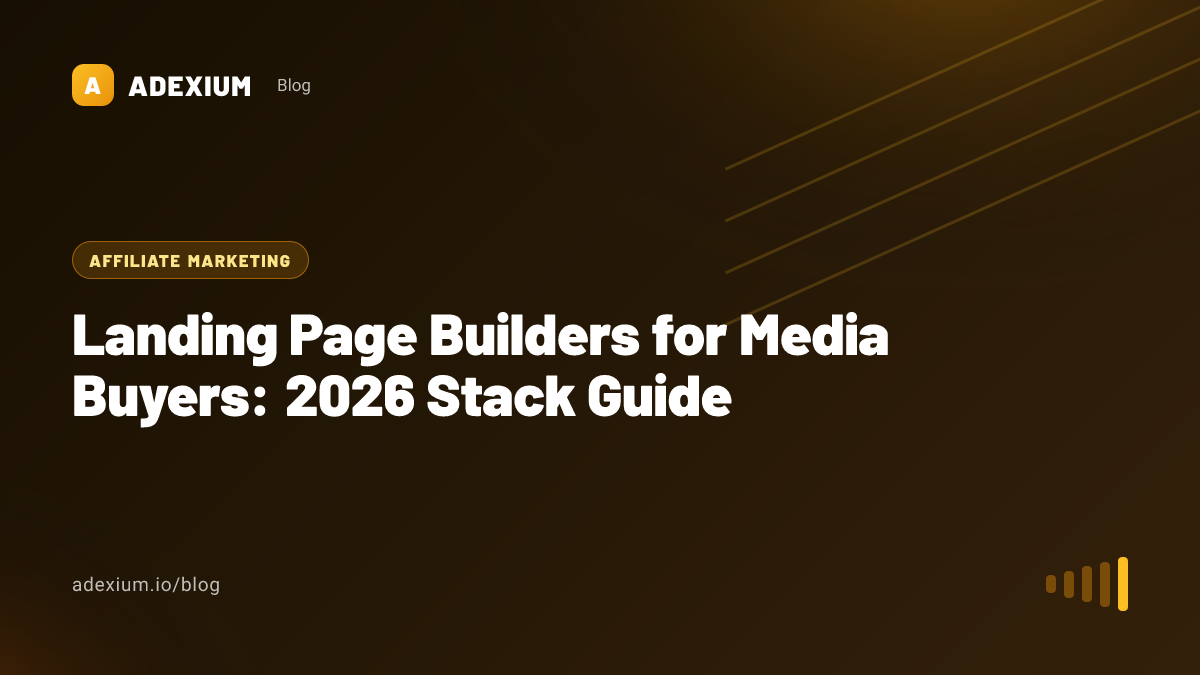 Landing Page Builders for Media Buyers: 2026 Stack Guide