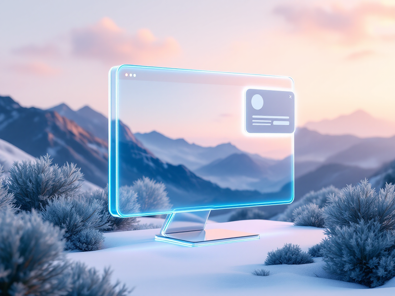 Web Push Notifications ad format illustration