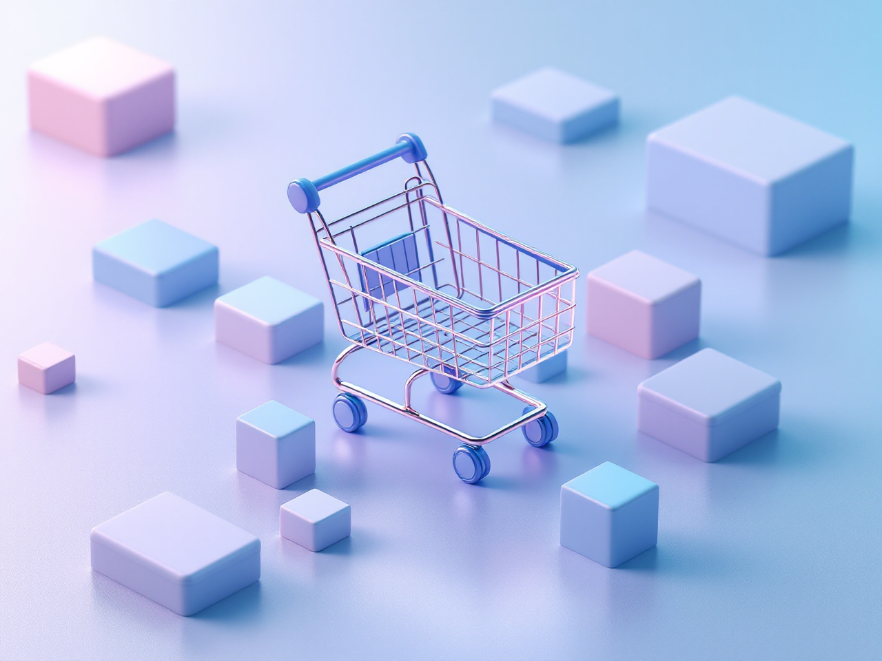 E-commerce vertical illustration