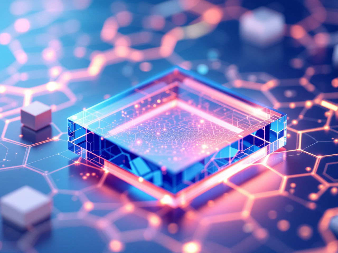 Web3 / DeFi / NFT vertical illustration